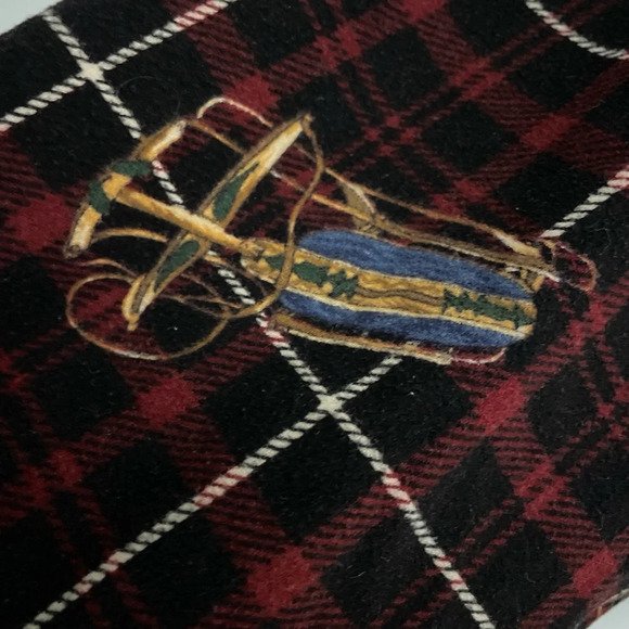 Tommy Hilfiger Men’s Button Down Flannel Shirt Size XL Winter Plaid Red Black - Picture 7 of 10